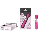Mini Vibrator, Adult Sex Toy Pocket Size Vibrating Wand, Clitoral Stimulator, Waterproof, Quiet, Discreet, Powerful Vibration, Personal Clitoris Massager, 10 Speed Vibrator For Women (Pink)