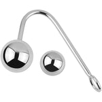 Anal Hook Single Ball Rope Hook With 2 Replaceable Balls Butt Plug Prostate Massage G-Spot Ring Bondage Fetish Toy For Unisex Adult