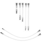 7Pcs Sm Urethral Sound Beaded Urethral Dilator Urethral Plug Penis Plug Catheter Stimulation Masturbation Flat Chastity Lock Accessories