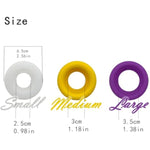 3Pcs Men Penis Pump Ring Silicone Penis Pump Sleeve Penis Extender Accessories - Penis Erection Enlarger Replacement Penis Girth Cock Pumps Back-Up Universal Pump Sleeve Sex Toy For Men