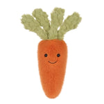 Toys Plush Food Plushies Green And Orange Naive Carrot Stuffed Vegetable Soft Cuddly Perfect For Kids 8.7 Inches