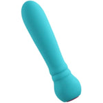 Ultra Bullet Vibrators - Discreet Female Sex Toy With 20 Powerful Vibration Modes - Waterproof, Whisper Quiet, Extra Soft Mini Bullet Vibrator Adult Toys With Usb Magnetic Charging (Aqua)