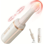 High Speed Thrusting Sex Machine With Heating, G-Spot Vibrator Dildo With 7 Vibrating&Thrusting And Suction Cup, Realistic Adult Sex Toy For Women Pleasure