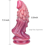 Realistic Big Dildo For Women - 7.5 Inches, Silicone, Waterproof, G-Spot & Anal Sex Toy, Soft Texture, Skinny & Flexible, Suitable For Women'S Big Toys, Couples' Games For Women Pleasure Large