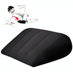 Sex Toys Adult Toys Triangle Inflatable Ramp Back Cushion Erotic Furniture Couples Toys Positioning Deeper Positions Support For Men And Women Couples?Portable Inflatable Sex Pillow,Color Black-Blue?