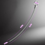 Male Stainless Steel Urethral Plug Dilator With Pull Ring - Extended Urethral Massage Rod - Metal Penis Plug For Prostate Massage - Catheters And Sounds - Adult Sex Toys (0.23In)