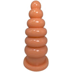 Super Huge Thick Anal Plugs Anal Beads Giant Butt Plug Trainer Anal Trainer With Strong Suction Cup Large Anal Dildo Anal Ball For Men Women Couples Super Big Butt Plugs Anal Toys (Skin Color)