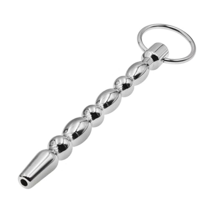 Stainless Steel Hollow Urethral Plug Metal Urethral Catheter Urethra Sound Expansion Masturbation Device Male Adult Sex Products