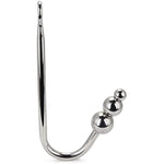 Stainless Steel Anal Butt Plug 3 Ball Beads Metal Anus Sex Toys For Women/Men/Couple