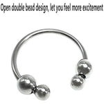 Stainless Steel Penis Ring—Enhance Men’S Long-Lasting Erection Ability—Improve Premature Ejaculation —Easy To Clean —Cock Ring For Couples Or Male Sex Toys, 3 Piece Set (Silver2)