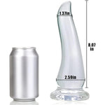 Transparent Anal Plug For Male Female: Anal Prostate Massager Vaginal G-Spot Stimulate Sex Toy With Powerful Suction Cup For Beginner Advanced (Xl)