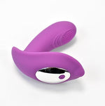 - 2 in 1, 10 Vibration Modes, Wearable Vibrator, Vaginal Clitoral G-spot Stimulator, Remote Controlled, Safe Soft Silicone, USB Charging, Up to 1.7 Hours Run time, for Women, and Couples.