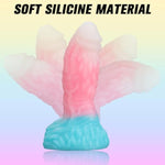 7.87" Unique Shaped Realistic Dildo,6.1" Insertion Length And 2.36" Diameter Dildo With Strong Suction Cup For Hands-Free Play, Body-Safe Liquid Silicone Anal Dildos For Vaginal G Spot