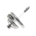 Metal Cock Cage With Urinary Catheter Male Chastity Devices With Invisible Lock And 2 Keys Used To Restrain Man'S Penis Sex Toys Steel Chasity Cages With Openings For Ventilation (1.57In)