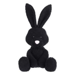 Toys Plush Black Velvet Bunny Rabbit Stuffed Animal Soft Cuddly Perfect For Kids 8.7 Inches
