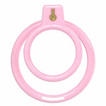 Male Chastity Device Penis Cage With 6 Different Sized Rings Chastity Cage With Invisible Lock For Exercising A Man'S Penis Sex Toys Lightweight Resin Cock Cage Comes In 4 Sizes (1.65In,Pink-A)