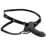 2" Erection 28X Realistic Vibrating Premium Silicone Penis Sheath With Remote For Men & Couples. Rechargeable And Waterproof, Fully Adjustable Penis Sheath, 2 Pieces - Black