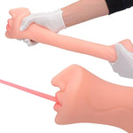 Male Masturbator Deep Throat Blowjob Pocket Stroker Lifelike Real Mouth With Tongue And Teeth And Oral Sleeve Adult Sex Toys For Man Masturbation Flesh