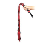 Faux Leather Large Spanking Paddle And Bondage Flogger Whips For Adults Bdsm Sex Play Toys