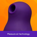 Penguin Clit Sucker, Clitoral Stimulator Womens Sex Toy, Purple