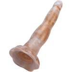 Realistic Dildo, Liquid Silicone Material No Any Smell Adult Sex Toys Penis, Strong Suction Cup For Hand-Free 7 Balls G-Spot Vaginal Discreet Package