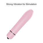 Mini Vibrator Bullet Vibrator for Women Discreet Sex Toys 10 Speed Strong Vibration G Spot Stimulator Massager Lipstick Vibrator for Female Small Sex Toys