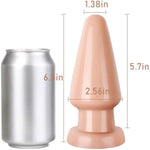 Huge Butt Plug Sex Toy - Big Anal Plug With Strong Suction Cup, Large Butt Plug For Men And Women, Masturbation Anal Sex Toys For Male Female
