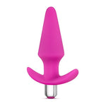Blush Luxe 5" Discover Vibrating Starter Anal Plug, Ultrasilk Silicone Tapered Butt Plug, 10 Vibe Modes, Ez Handle, Ipx7, Removable Bullet - 2-In-1 Play Adult Sex Toy For Women, Men, Couples - (Pink)