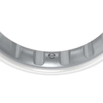 Elements Luxe Classic Thin Silicone Ring - Comfortable And Flexible Design - 4.3Mm Wide, 1.75Mm Thick - Pearl - Size 8