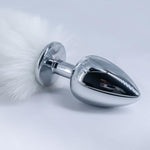 34 Cm Fox Animal Costume Tail Faux Fur Butt Tail Long Anal Butt Plug Fox Rabbit Butt Plug Furry Plush Tail Plug Cosplay Anal Plug Toys Adult Sex Play Toys