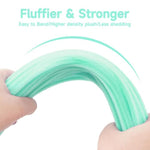 300pcs Green Chenille Stems for Flowers and Craft Projects