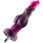 Sex Machine Dildo,8.6 In Knot Dildo Silicone Monster Dildo With Quick Air Connector For Thrusting Sex Machine,Sex Machine Attachments