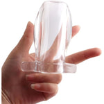 Transparent Butt Plug Clear Silicone Hollow Butt Anal Plug Tunnel Anus Dilator Big Butt Trainer Anus Plug Stretcher Couple Sex Toys