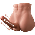 11.5Lb Male Sex Doll With Auto-Telescoping Dildo, 2 In 1 Realistic Sex Doll For Women With Huge 7.1In Cock & Tight Anal, Unisex Masturbator Sex Toy For Women Men Gay Couple Sex Fun, Brown