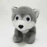Soft Stuffed Animals Siberian Husky Plush Toy, Kawaii Cute Plush Stuffed Husky Pillow Gift For Girls Boys Birthday