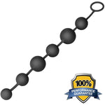 Anal Bead Butt Plug For Men, Women, And Couples - 100% Silicone With Gradual Size Increase & Safe Pull Ring - Easy To Clean Anal Toys, Bpa & Phthalate Free, Anal Beads, Adult Sex Toy