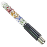 Glass Crystal Dildo Sex Machine Attachments With 3Xlr Connector Wireless Adult Toy For Men And Women (13.5Cm/5.31In Length-A)