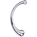 Double-Ended Dildo, Massage Wand Sex Anal Plug G Spot Metal Anal Bead, Solid Metal Curved Dual Ended Masturbation Adult Sex Toy For Couple (Large 7,8" & 18Oz)