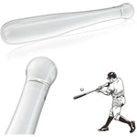 Anal Dildo Glass Butt Plug Clear Anal Trainer G-Spot Prostate Stimulation Masturbation Baseball Bat Wand Adult Sex Toys For Men Women Couples (Small)