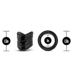 Stay Hard Beef Ball Stretcher Snug X Long Male Enhancement Ring, Sex Toy For Men, Sex Toy For Couples, Black