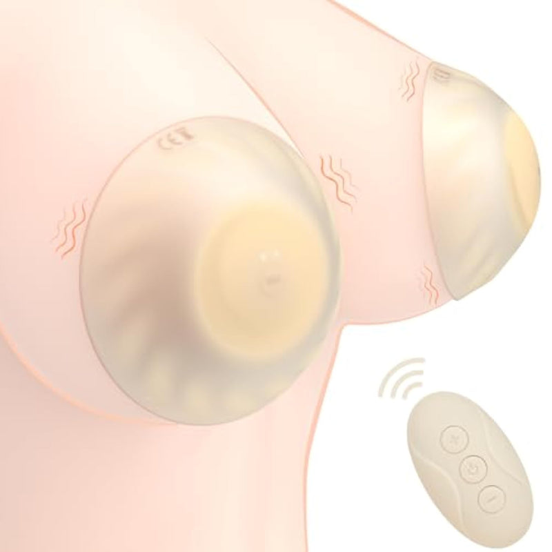 Nipple Toys Nipple Vibrator For Women – Bdsm Nipple Clamps With 10 Vibration Modes, Soft Silicone Remote-Controlled Sex Toys For Couples, Invisible Vibrating Clamps For Nipples And Clitoris