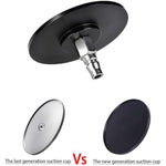 Universal Dildo Holder Quick Air Connector Sex Machine Attachment Suction Cup Adapter 3.54 Inches Thrusting Machine Accessory