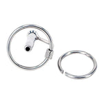 1.6 Inch Mini Urethral Sounding Penis Stretcher Smooth Penis Plug, Cum-Through Hole