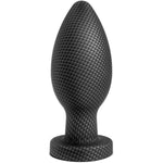 Sex Toys – Spark Silicone Plug – Large 6.5 Inch – Tapered Beginner Butt Plug With Stayput Design & Suction Cup Base – Ultra-Smooth Anal Plug For Men, Women & Couples – Carbon Fiber