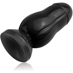 Prostate Stimulating Anal Sex Toy Compatible Dildo Or Butt Plug Designed To Provide A Full Feeling (Black)