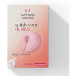 Discreet & Rechargeable Nipple Vibrator with Adjustable Modes | Premium Vibrating, Nipple Clamps for Sex Pleasure | Wireless Stimulation Clips | Sucking Vibrating Nipple Clamps