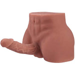 Big Dildo For Women,Flexible Peins, Lifelike Adult Sex Toys For Female Brown