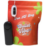 Silver Bullet Vibrator | Funaf Bag | Multi-Speed Bullet Vibe For The Ultimate Pleasure