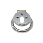 Metal Flat Chastity Cage Male Chastity Devices Lock Design Penis Cage Stainless Steel Cock Cage Bdsm Toys For Couples Sex Chs305 (45Mm)