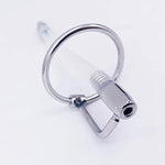 4.2 Inches Urethral Sounds Male Stimulate Penis Plug Dilator Masturbation Rod With Tube